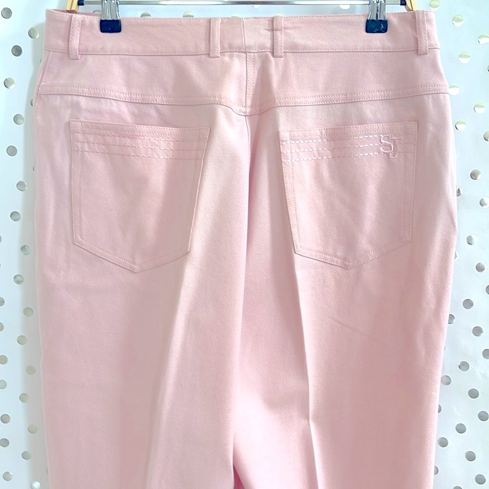 St. John Blush Straight Leg Pants - Picture 12 of 15